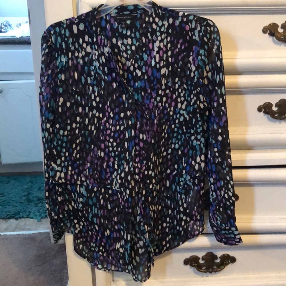 Long sleeve blouse